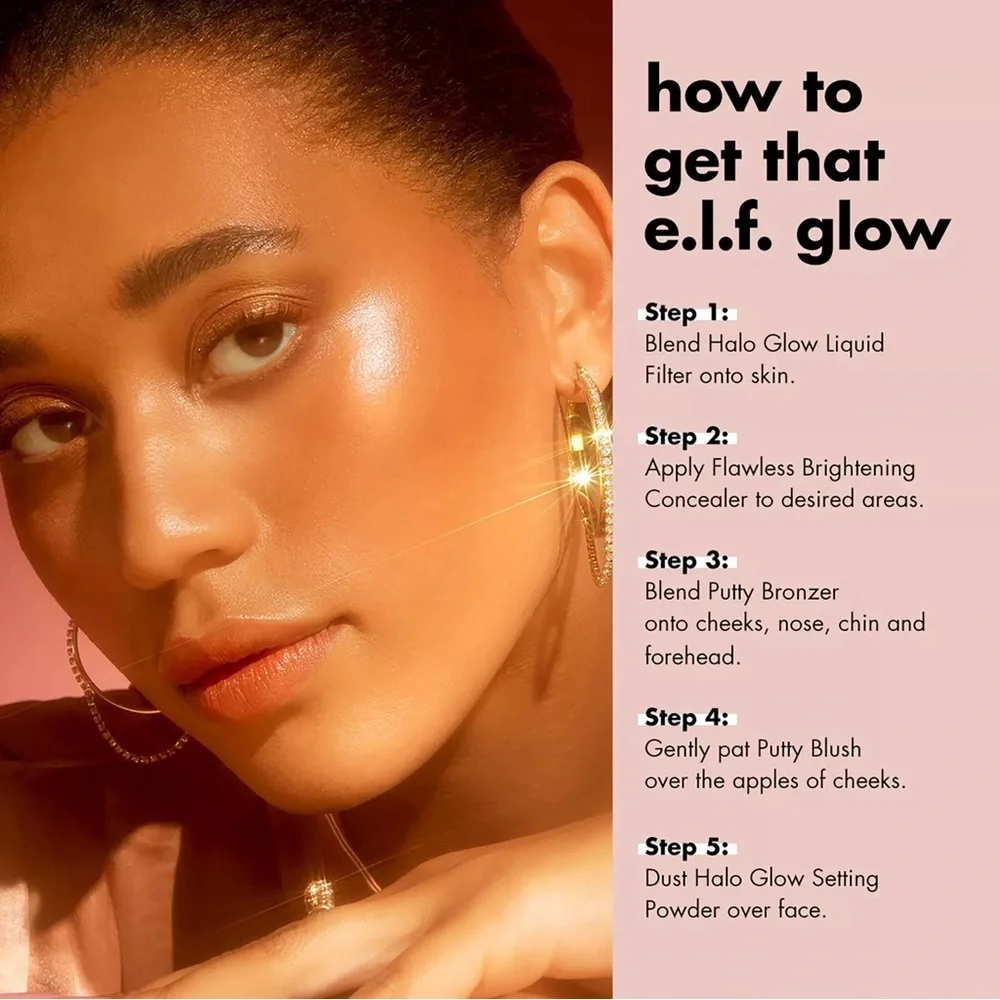e.l.f. Halo Glow Liquid Filter - 8 Rich, NEW